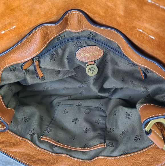 🌳 Mulberry Alexa Crossbody Satchel EUC - Picture 9 of 16